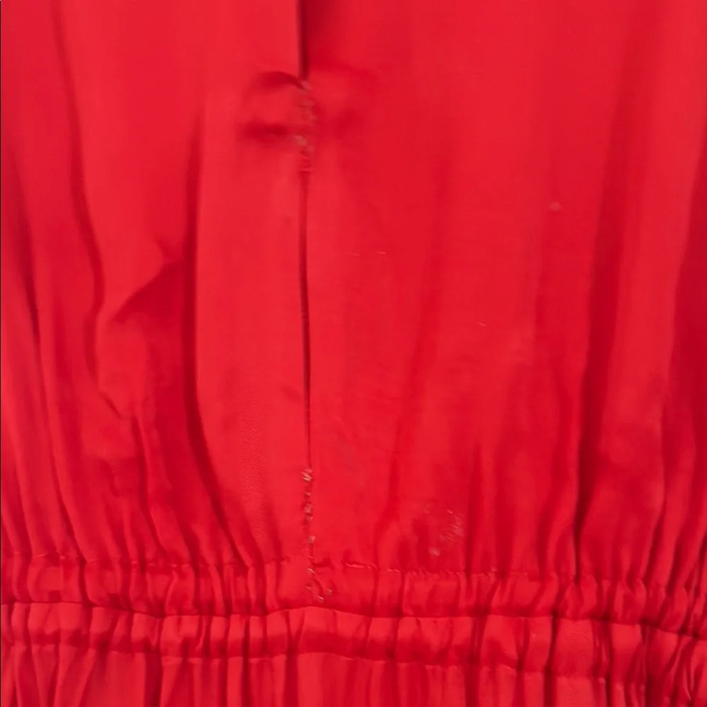 Chic Long Sleeve Red Dress - Picture 10 of 12